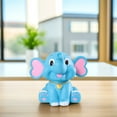 thumbnail image 2 of unbranded Para Ahorrar En Resina Azul Con Elefante Para Uso Infantil Decorativo, 2 of 7