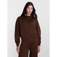 thumbnail image 2 of Avia Women's Plus Size Cropped Zip Hoody, Sizes 1X-4X, 2 of 8