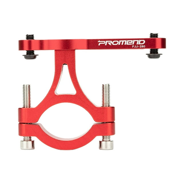 Adjustable Water Bottle Cage Holder, Mount Adapter Einfach zu installieren Kettle Seatpost Handlebar Universal for Motorcycle Road Bike Cycling CNC rojo DYNWAVEMX Adaptador de montaje en botella