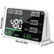 thumbnail image 5 of Medidor De Co2 Interior, Monitor De Calidad Del Aire Para Co2 Tvoc Formaldehído Monitor De Dióxido De Carbono Detector De Aire Multifuncional Datos Inteligentes En Tiempo Real Para Hom, 5 of 5