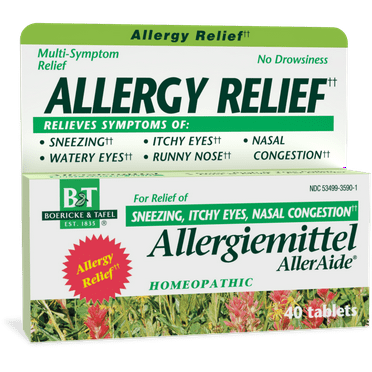 Nature's Way Allergiemittel AllerAide, Homeopathic Allergy Relief, 40 Count