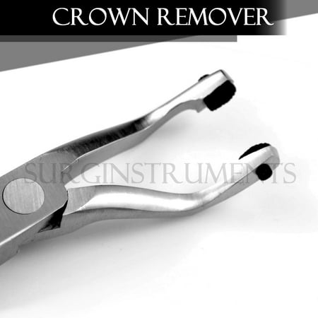 Temporary Crown Remover Forceps - Rubber Tips - Dental Instruments Tools