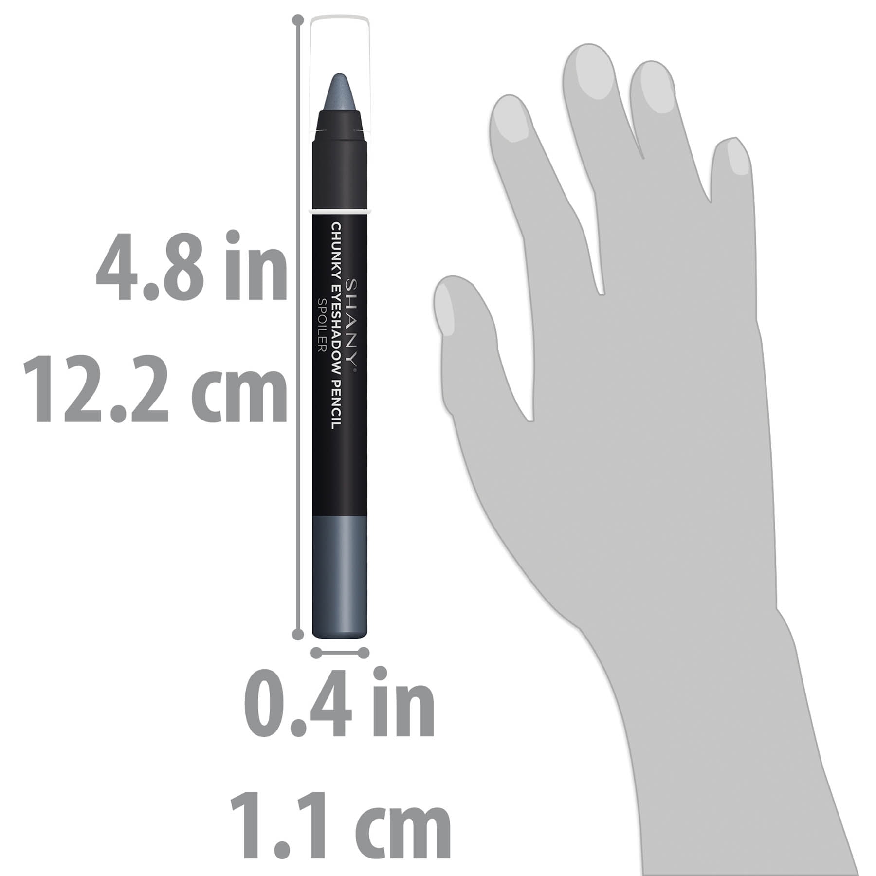 SHANY Chunky Eyeshadow Eye Pencil With Vitamin E & Aloe Vera - SPOILER