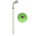 thumbnail image 4 of Golf Pen Set, Multi-Function Durable with Golf Ball Design Golf Pen Gift Set, for Pen Pen Accessory Golf Lovers Pen Stand Green,White, 4 of 7