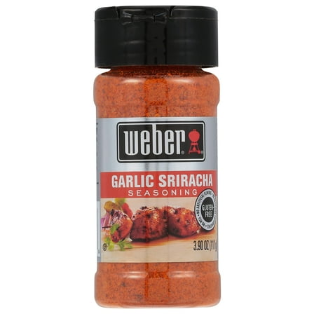 Weber Garlic Sriracha Seasoning, MFF30 3.9 Ounce Shaker