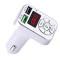 thumbnail image 4 of Coche Bluetooth Inalámbrico Sunnimix Transmisor FM Adaptador Reproductor de MP3 Plata, 4 of 7