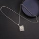 thumbnail image 2 of Collar religioso con cadena de clavícula bíblica con símbolo de cruz callejera europea americana, 2 of 5