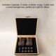 thumbnail image 4 of Whisky Glass Rock Set Whisky De Moda Copas De Vino De Cristal No Tóxico Whisky Cooling Rocks Portable Whisky Bartending Herramientas Para Beber Para Regalo Methold HA021476-00, 4 of 6