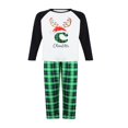 thumbnail image 2 of Pyjama de Noël pour la Famille Pjs de Noël Correspondant Ensembles à Carreaux Rouges Christma Pyjama Famille de Vacances de Noël Ensemble de Vêtements de Nuit, 2 of 9