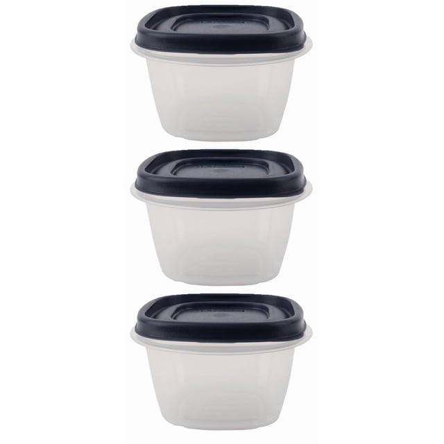 Contenedores de almacenamiento de alimentos Utensilux 32 L, juego de 7 piezas, verde azulado