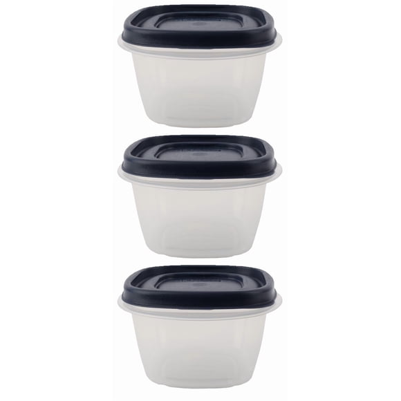 Contenedores de almacenamiento de alimentos Utensilux 32 L, juego de 7 piezas, verde azulado