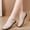 #070-Beige, variant on Wowcloth Women's Fashion Casual Flat Shoes – Comfortable Round Toe Slip-On with Breathable Design for Everyday Wear