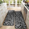 thumbnail image 4 of Kitchen Rugs Sets Of 2,Animal Skin Pattern Anti Fatigue Kitchen Mat Rugs Non Slip Washable,Decorative Kitchen Floor Mats for Kitchen,Sink,Laundry,17"x47"+17"x47", 4 of 5