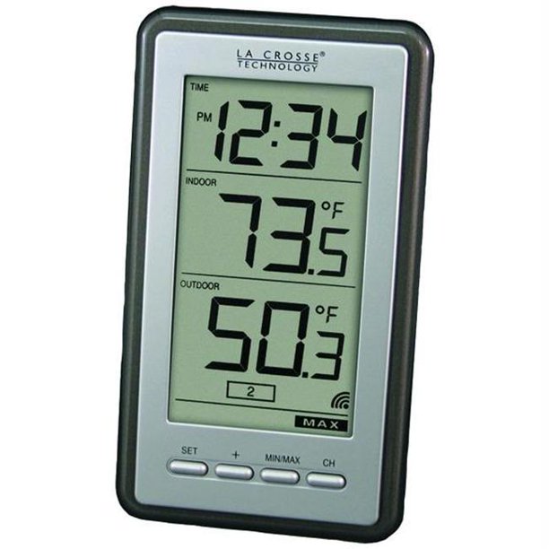 LaCrosse Technology LED Indoor/Outdoor Thermometer