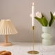 thumbnail image 5 of Candelabro para velas de pilar, candelabro, adorno elegante, candelabro decorativo para festival, sala de estar Oro L, 5 of 9