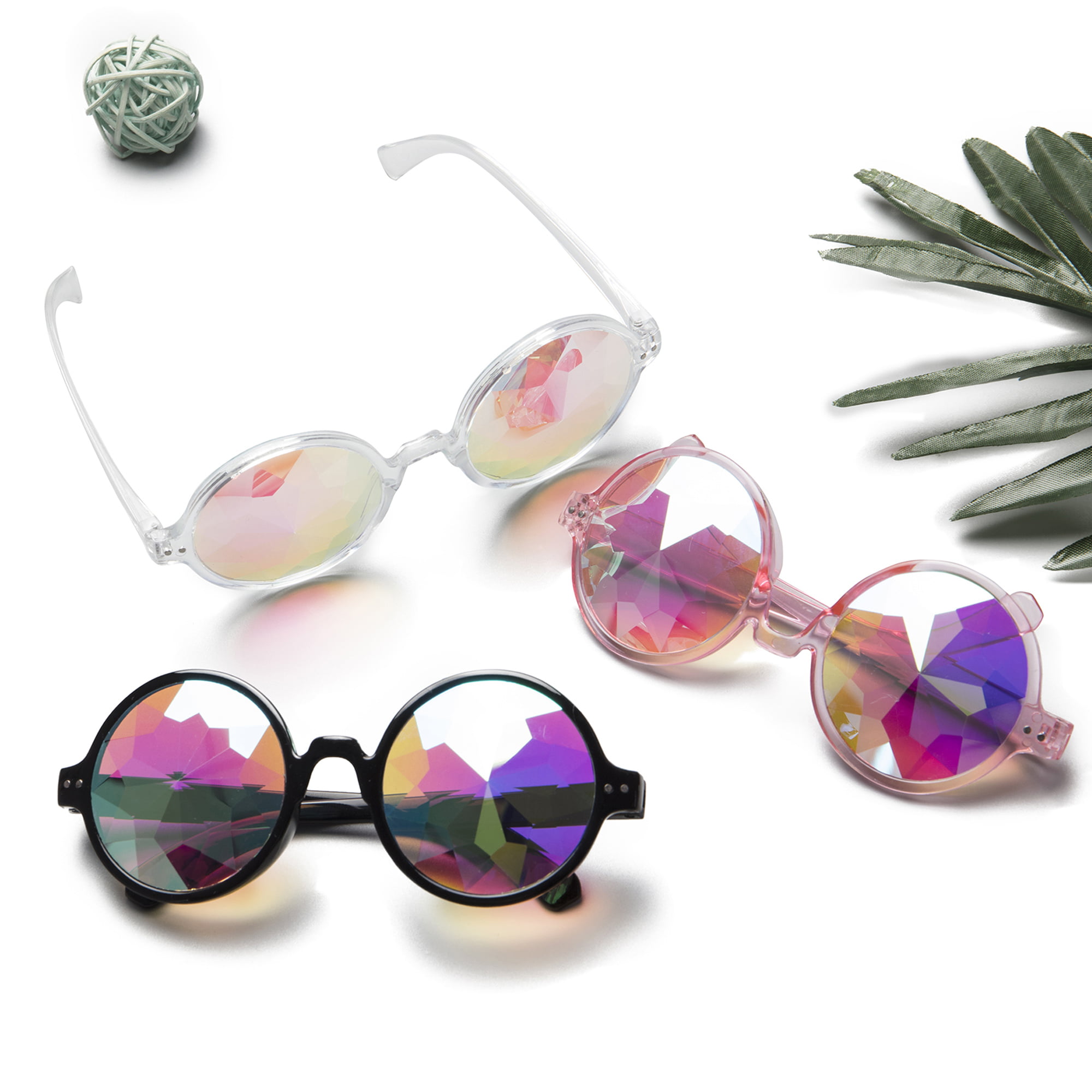 Black Rainbow Glasses Chain Accessoires Zonnebrillen & Eyewear Brilkettingen 