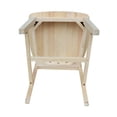 thumbnail image 5 of International Concepts Paire de Chaises Latérales de Mission, Inachevée, 5 of 5