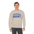 thumbnail image 6 of Insurance Agent Sweatshirt Gifts Crew Neck Shirt Long Sleeve Unisex, 6 of 7