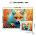 thumbnail image 4 of Honeii Fiery Red Maple Leaf Fox Pattern 1000 Piece Puzzles for Adults, Jigsaw Puzzles, 4 of 9