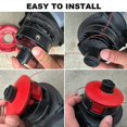 thumbnail image 2 of 2Pcs Spool Cap for AL-KO GTE 350 GTE 450 GTE 550 Lawn Mower Spare Part, RS0010, 2 of 5