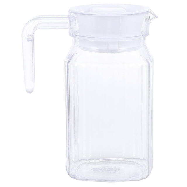 unbranded 1Ud Jarra Plástica Transparente Para Fría Con Apertura Amplia Y Práctico