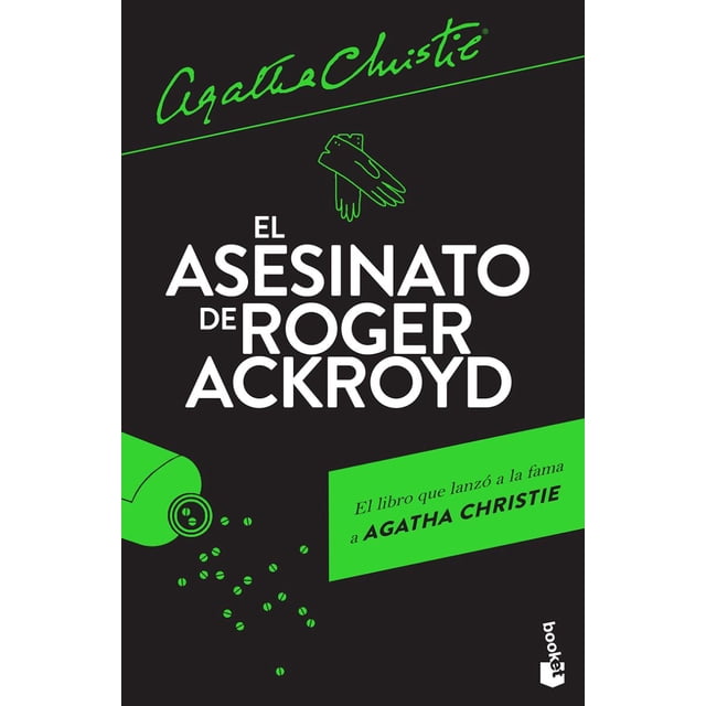 EL ASESINATO DE ROGER ACKROYD BOOKET MEXICO AGATHA CHRISTIE