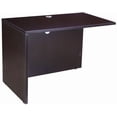 thumbnail image 3 of Boss Office Products L-Shape Desk with 2 Pedestals in Mocha, 3 of 4