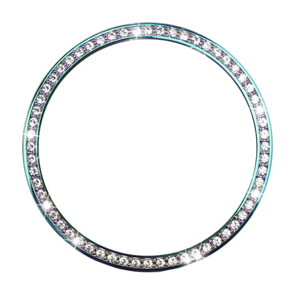 RuiJiao Stainless Steel Bezel Ring for Samsung Galaxy Watch 4/5/6 40mm 44mm, Scratch Protection Metal Case Cover, Fashion Accessories with Secure Adhesive, Easy Installation (Multiple Styles)