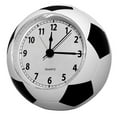 thumbnail image 1 of EastVita Portable Cartoon Alarm Clock Football Shape Design Mute Desktop Alarm Clock for Student Kids Children, 1 of 6