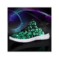 thumbnail image 7 of Frontwalk Women/Men Casual Sneakers LED Light Running Shoes Luminous Walking Shoe Sports Fashion Trainers Boys Girls Lace Up Flats Black 12 Men, 7 of 7