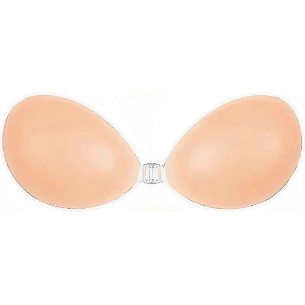 26-27 Push Up Silicone Bra Invisible Adhesive Sticky Bra Reusable Backless Strapless Bra A-e
