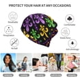 thumbnail image 5 of Hirioo Mardi Gras5 for Multifunction Beanie Hat for Men and Women Unisex for Winter Sports, Outdoor Activities, and Daily Wear, 5 of 8