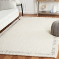 thumbnail image 2 of SAFAVIEH Natura Maggie Bordered Area Rug, Ivory/Grey, 4' x 6', 2 of 7