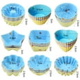 thumbnail image 6 of 5Pcs Non-Stick Baking Mold Easy Demolding, Stackable Egg Tart Donut Muffin Cups for Kitchen, 6 of 8