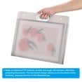 thumbnail image 5 of Uxcell 17 x 14 Inch Plastic Art Portfolio for Artwork Drawing Sketch, Clear Gray, 5 of 5