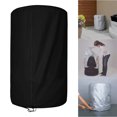 thumbnail image 3 of Fengbin Car Tire Cover 4 Tires Capacity Foldable Black Outdoor Waterproof Cloth Seasonal, 3 of 6