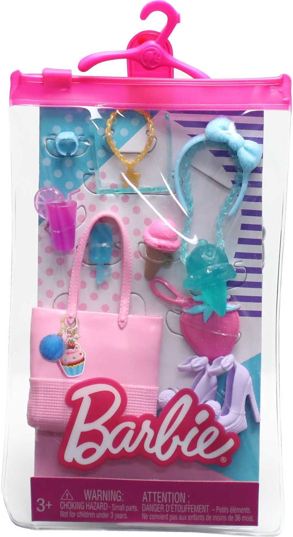 Barbie Doll Accessory Pack 11 Dessert and Candy Themed Storytelling Fashion Pieces