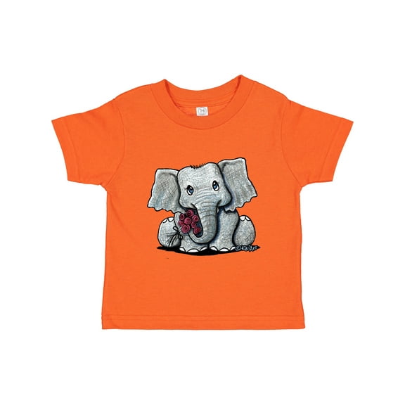 Inktastic Kiniart Elephant Boys or Girls Toddler T-Shirt
