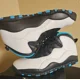 thumbnail image 2 of Size 9.5 - A i r-Jor-dan 10 Retro Powder Blue, 2 of 6