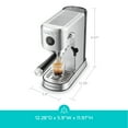 thumbnail image 5 of CASABREWS 5418Basic Espresso Machine with 20-Bar pressure, 34 oz Water Tank, with Milk Frother, Silver, 5 of 9