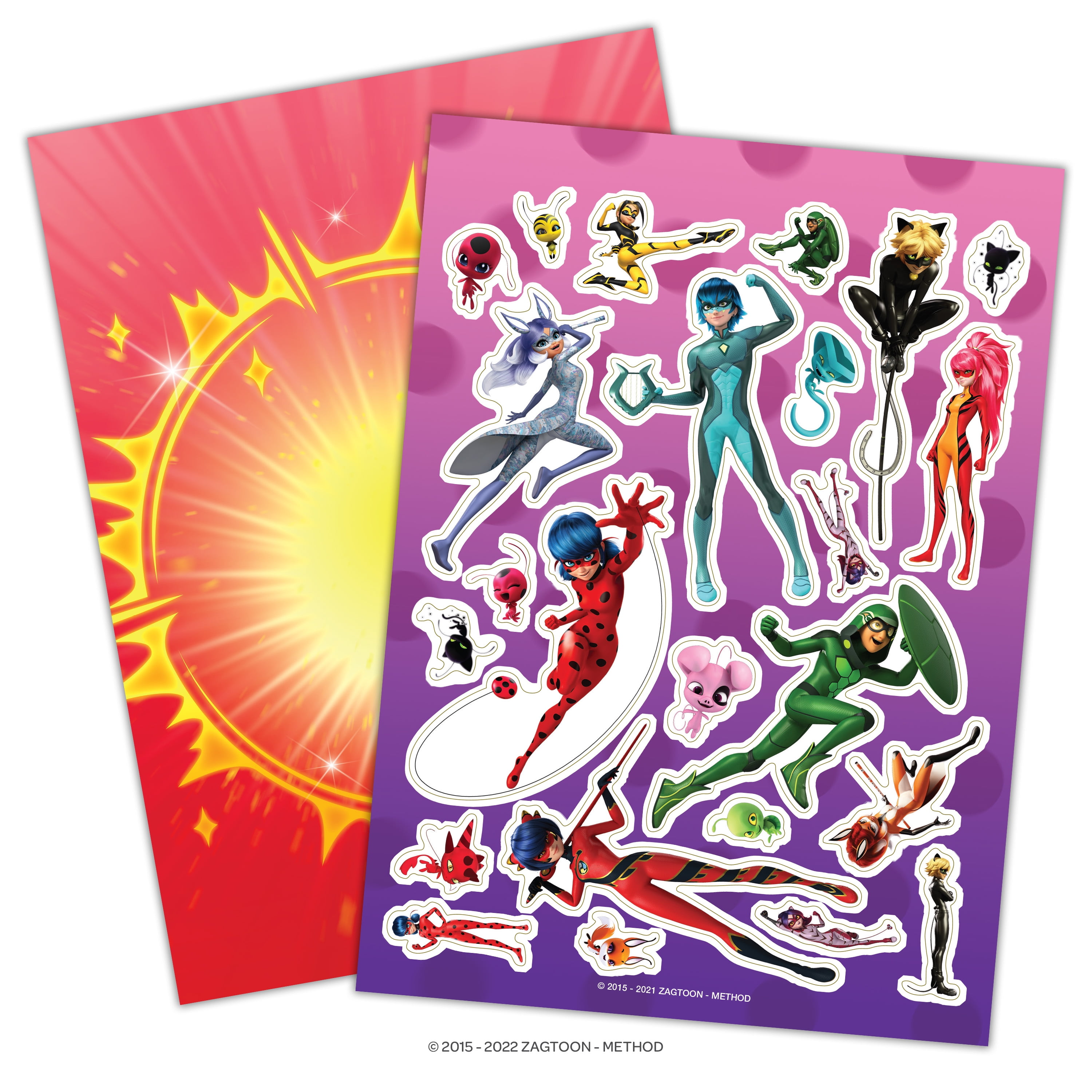  Miraculous Ladybug Sticker Book Multiple Sticker