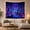 Future Skyline, variant on Synthwave Cityscape with Neon Skyscrapers, Moody Retro for Gamers, Futuristic Retro-Futuristic Art Decor, Housewarming Gift Tapestry Wall Hanging for Gaming Room and Dorm