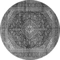 thumbnail image 1 of Ahgly Company Indoor Round Persian Gray Traditional Area Rugs, 6' Round, 1 of 1