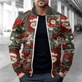 thumbnail image 1 of LOVZFMLL Jackets for Men Pullover Sweater Stand Collar Elastic Solid Color Half Sweater For Men Stand-up Collar Sweater, 1 of 5