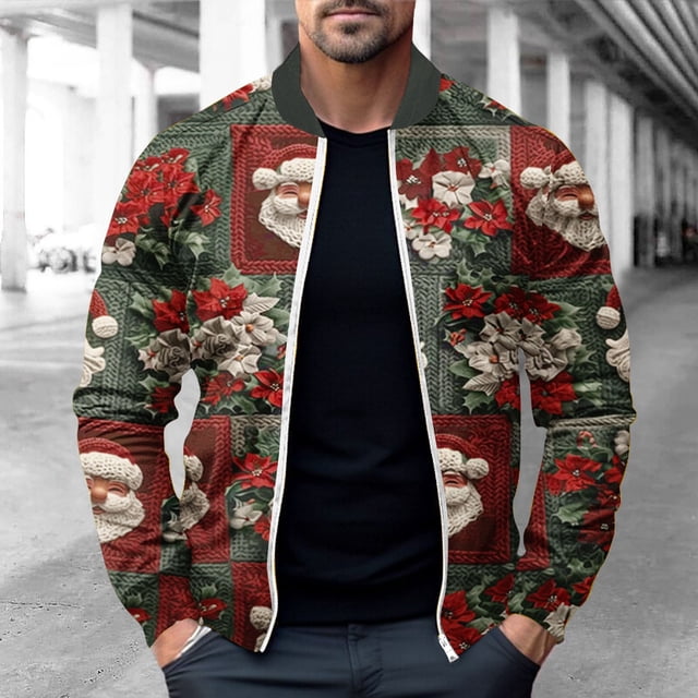 LOVZFMLL Jackets for Men Pullover Sweater Stand Collar Elastic Solid Color Half Sweater For Men Stand-up Collar Sweater