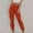 Red, variant on lulshou Women Casual Solid Color Cargo Pants with Pockets Buttons Elastic Waist Comfortable Straight Pants Work Pants