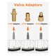 thumbnail image 5 of Kit de Adaptador Schrader VáLvula Presta para Bicicleta, Agujas Bomba Bola, NeumáTico Bicicleta LatóN, 5 of 5