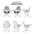 thumbnail image 2 of Silla Periquera Alta Baby Gaon Súper Seguridad Con Charola Gris PERITRA, 2 of 9