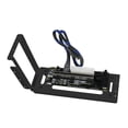 thumbnail image 3 of Soporte de acoplamiento para tarjeta gráfica externa Fuente de alimentación fácil Práctico Versátil Fácil de usar Resistente Metal de alta Negro, 3 of 9