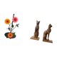 thumbnail image 5 of Dispensador de toallas de papel con forma de gato, antideslizante, vertical, con estatuas decorativas, sujetalibros, estante, adorno de mesa para el h, 5 of 8